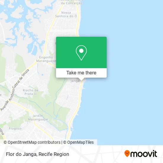 Flor do Janga map