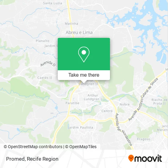 Promed map