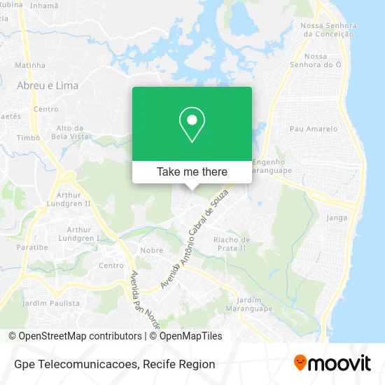 Gpe Telecomunicacoes map