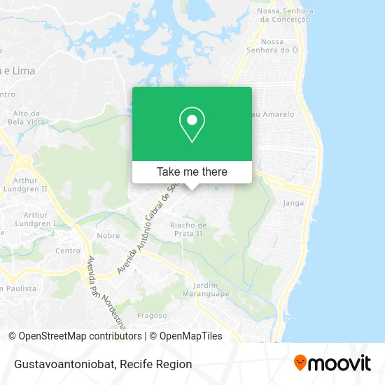 Gustavoantoniobat map