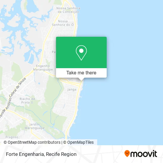Forte Engenharia map
