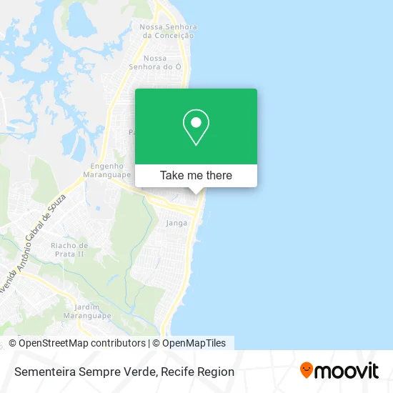 Sementeira Sempre Verde map