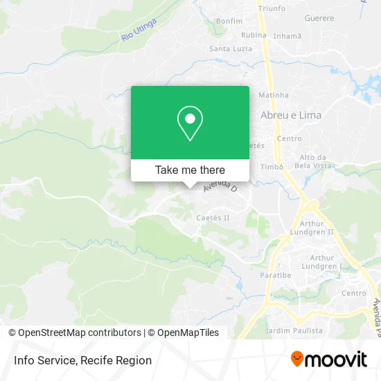Info Service map