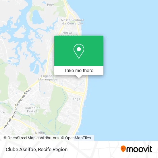 Clube Assifpe map