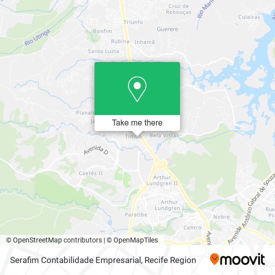 Mapa Serafim Contabilidade Empresarial