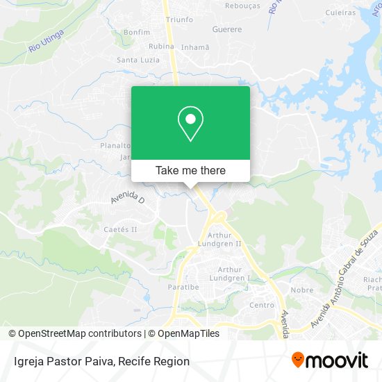 Igreja Pastor Paiva map