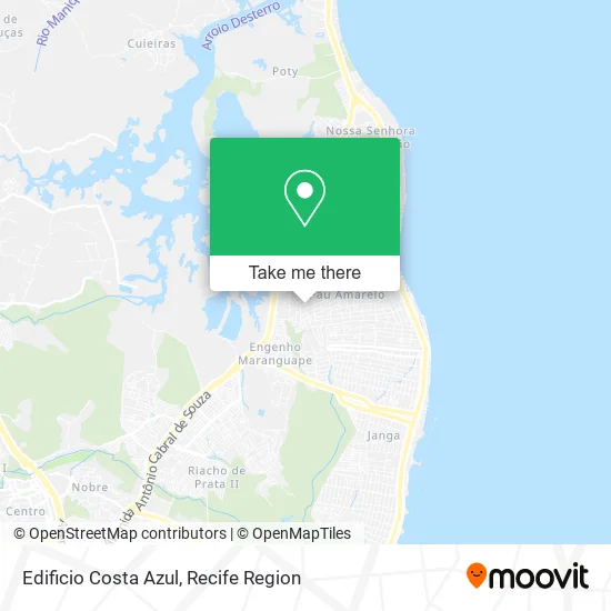 Edificio Costa Azul map