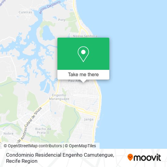Condominio Residencial Engenho Camutengue map