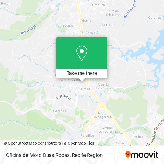 Oficina de Moto Duas Rodas map