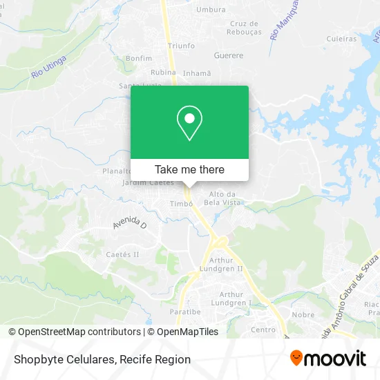 Shopbyte Celulares map