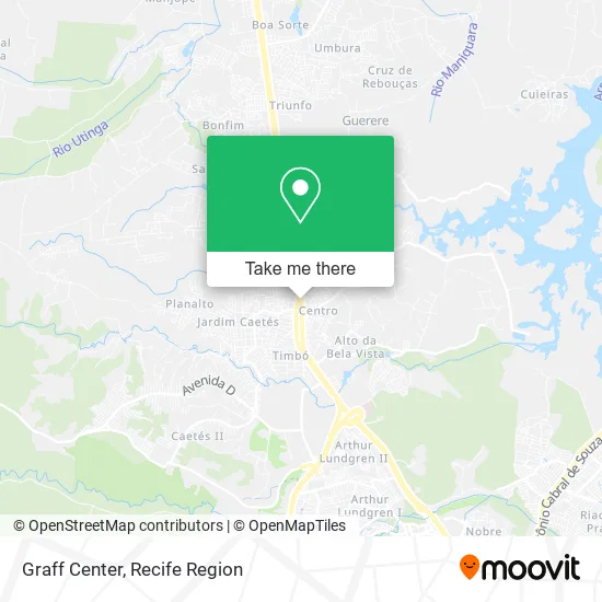 Graff Center map
