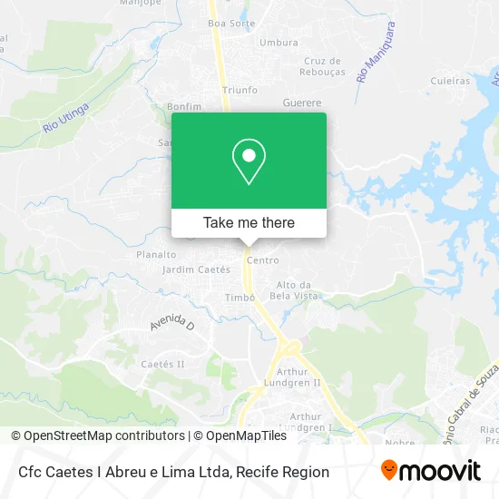 Cfc Caetes I Abreu e Lima Ltda map