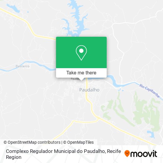 Complexo Regulador Municipal do Paudalho map