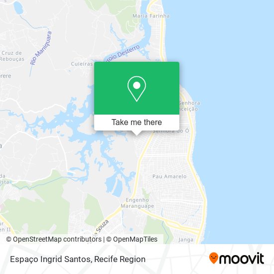 Espaço Ingrid Santos map