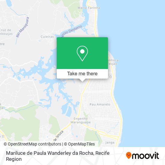 Mariluce de Paula Wanderley da Rocha map