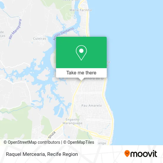 Raquel Mercearia map