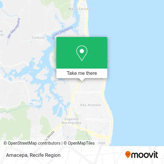 Amacepa map