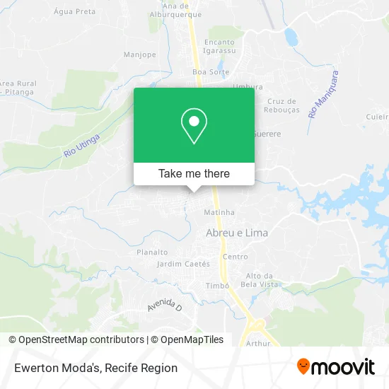 Ewerton Moda's map