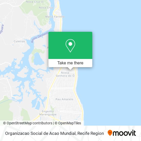 Organizacao Social de Acao Mundial map