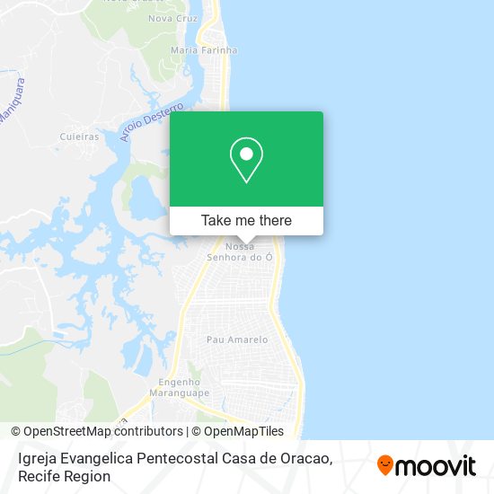 Igreja Evangelica Pentecostal Casa de Oracao map