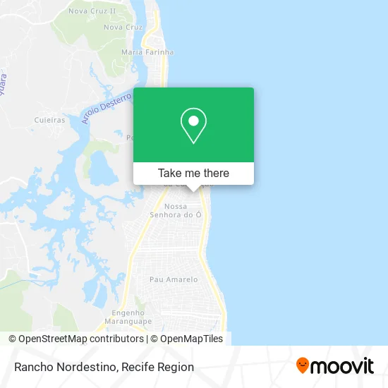 Rancho Nordestino map