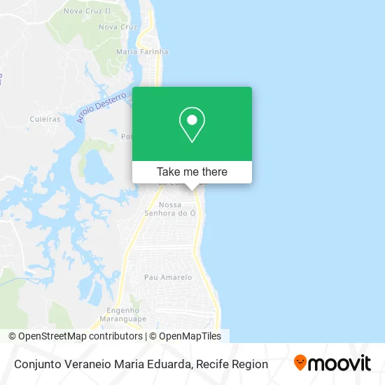 Conjunto Veraneio Maria Eduarda map