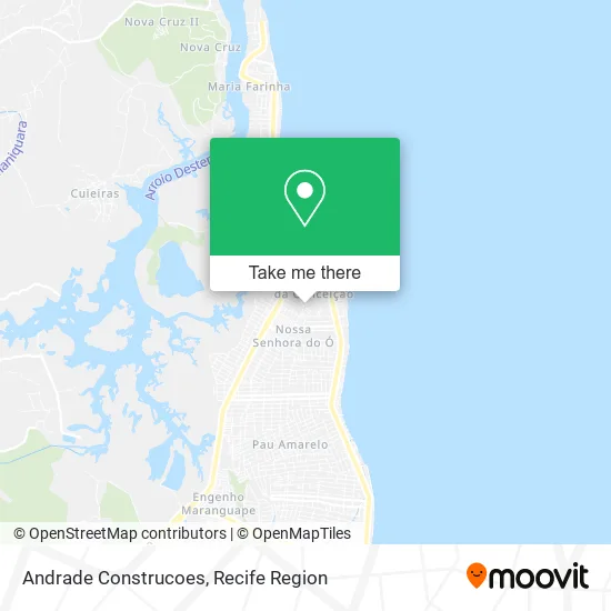 Andrade Construcoes map