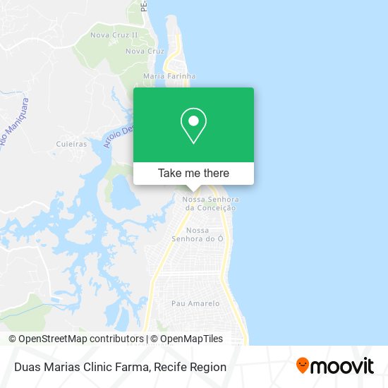Duas Marias Clinic Farma map