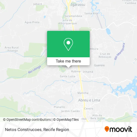 Netos Construcoes map