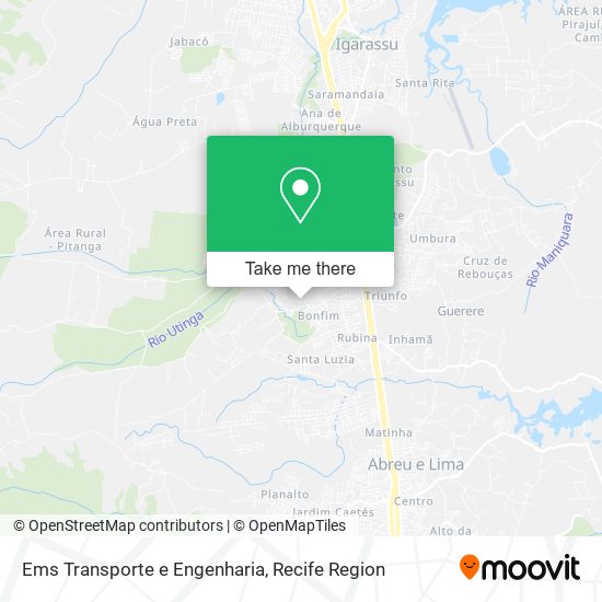 Ems Transporte e Engenharia map
