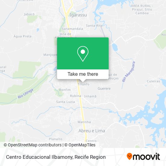 Centro Educacional Ilbamony map