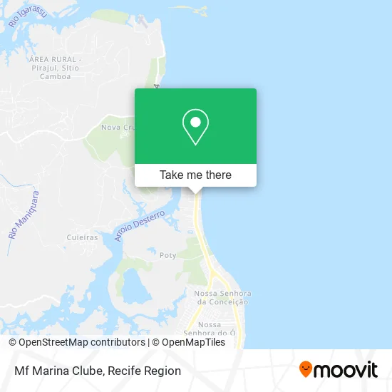 Mf Marina Clube map