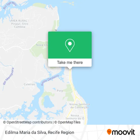 Edilma Maria da Silva map