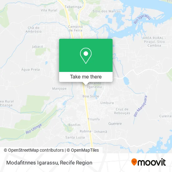 Modafitnnes Igarassu map