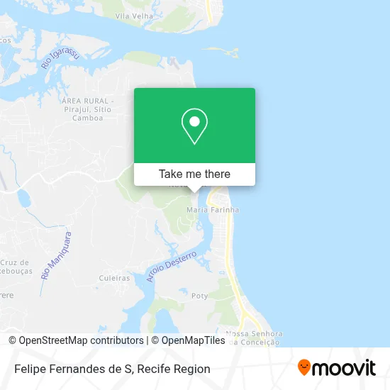 Felipe Fernandes de S map