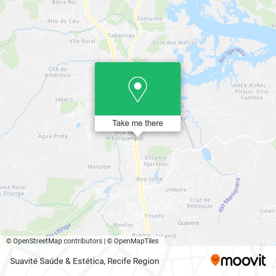 Suavité Saúde & Estética map