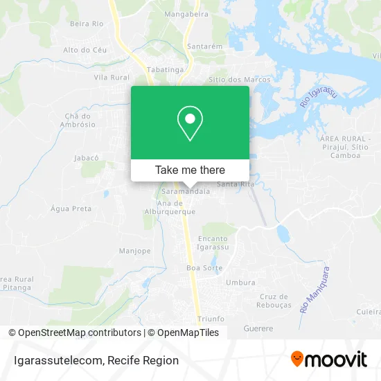 Igarassutelecom map