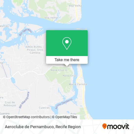 Aeroclube de Pernambuco map