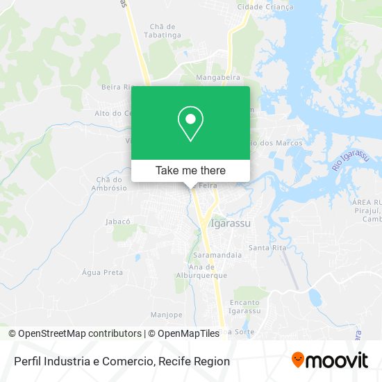 Perfil Industria e Comercio map