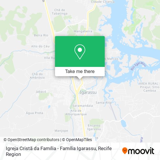 Igreja Cristã da Família - Família Igarassu map