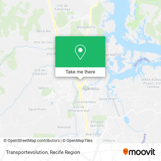Transportevolution map