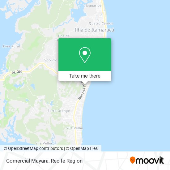 Comercial Mayara map