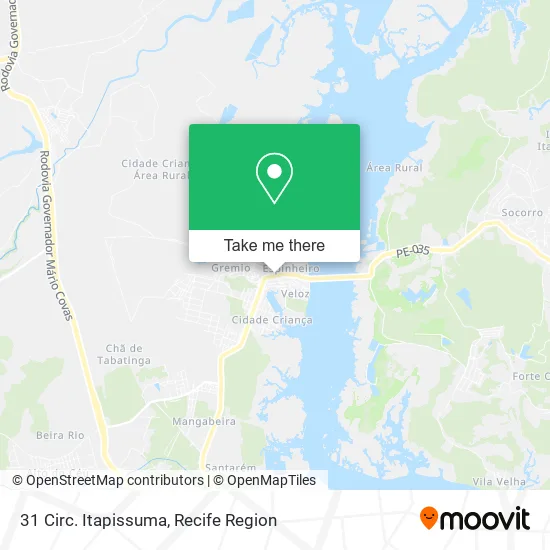 31 Circ. Itapissuma map