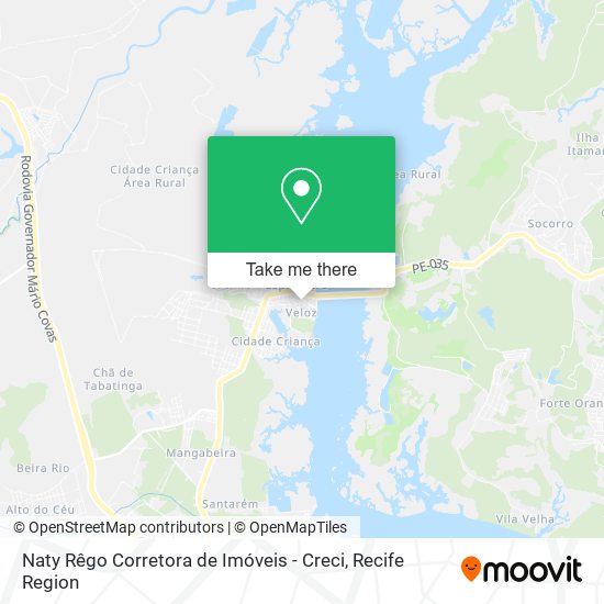 Naty Rêgo Corretora de Imóveis - Creci map