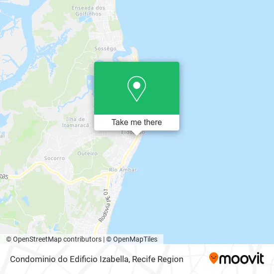 Condominio do Edificio Izabella map