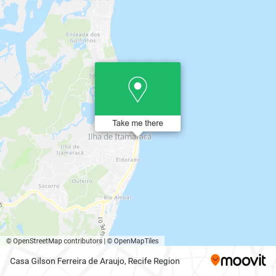 Casa Gilson Ferreira de Araujo map