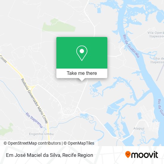 Em José Maciel da Silva map