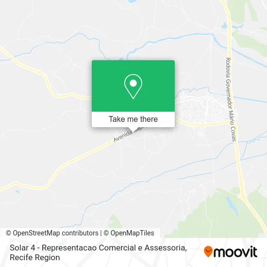 Solar 4 - Representacao Comercial e Assessoria map