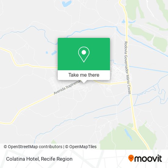 Colatina Hotel map