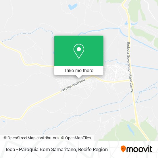 Iecb - Paróquia Bom Samaritano map